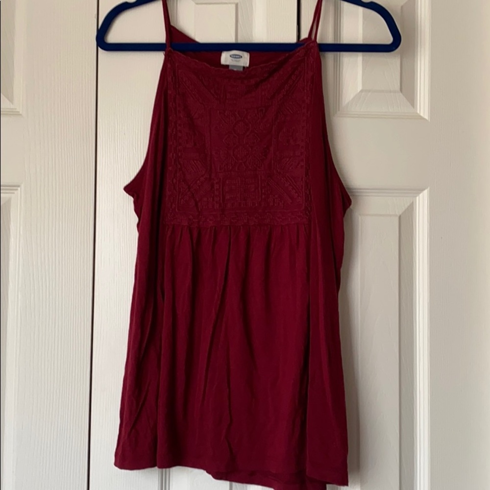 Cute stitch patter Old Navy Tank